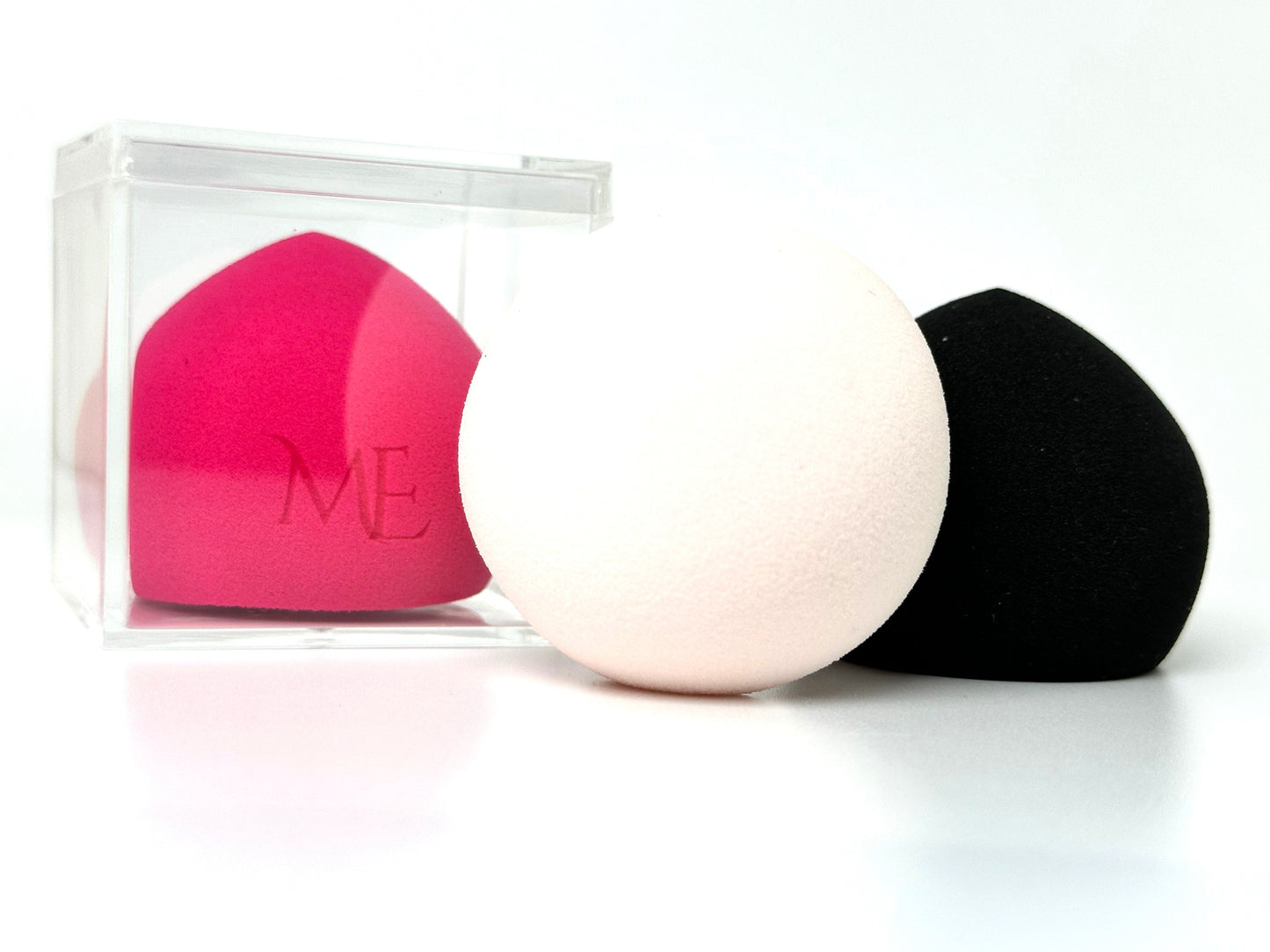 Jumbo Beauty Blender Latex Free With Waterproof Travel Case - Light Pink
